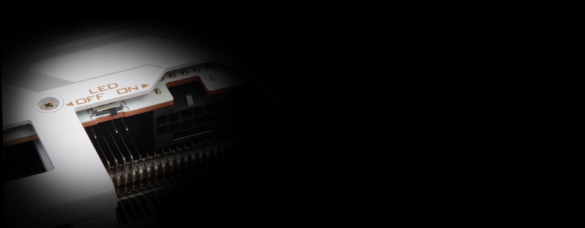 VGA LED On/Off Switch